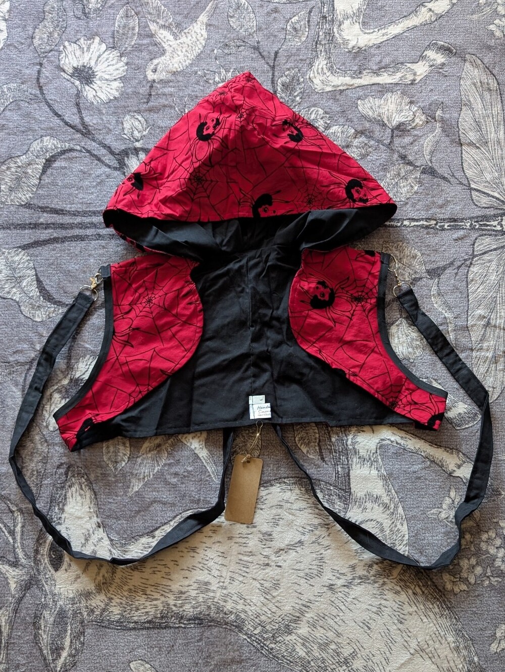 Handmade Cropped Hooded Vest